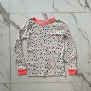 Rainbow star print pajama set from Crewcuts